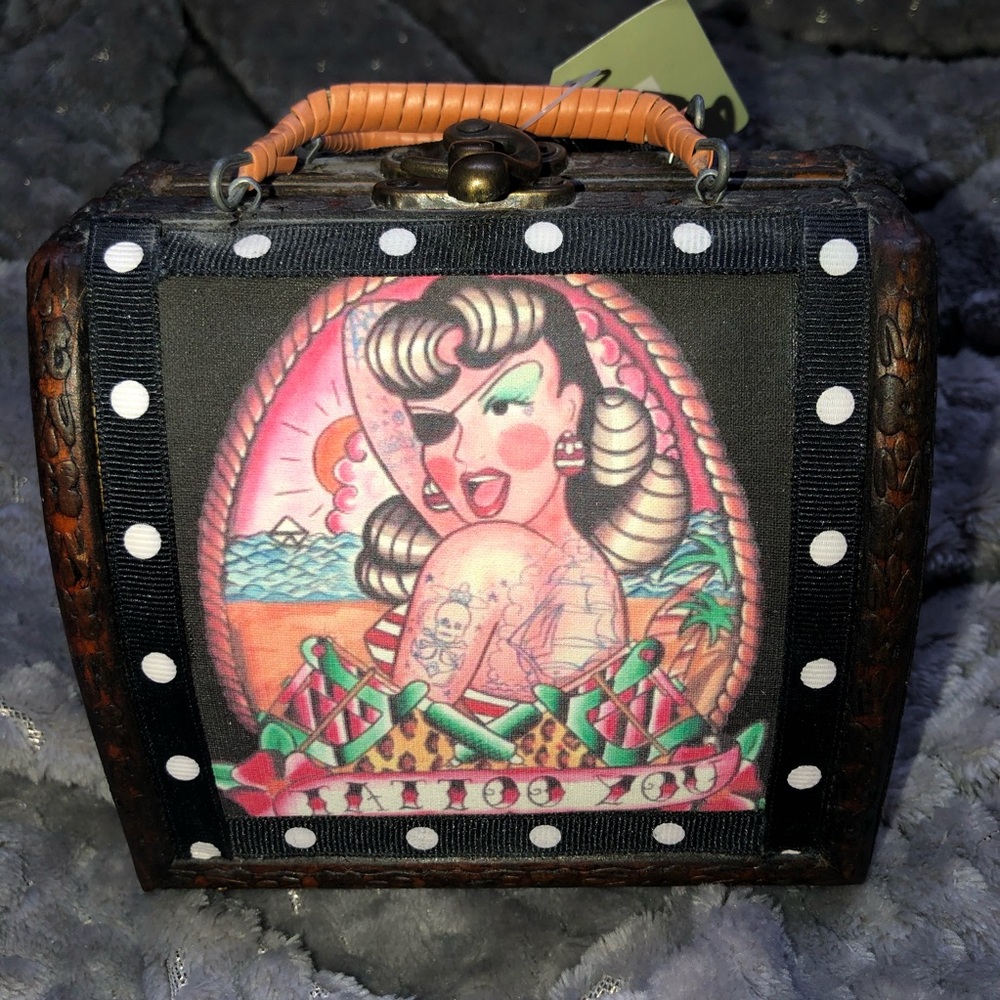Decorative Wooden Purse